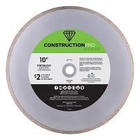 10" Continuous Rim Ceramic Tile   Diamond Blade Recyclable Exchangeable