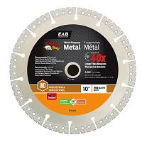 10" Metal Cutting Razor Back&reg; Diamond Blade Steel  Industrial Diamond Blade Recyclable Exchangeable