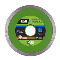 3 3/8" Continuous Rim Ceramic Tile Green  Diamond Blade Recyclable Exchangeable