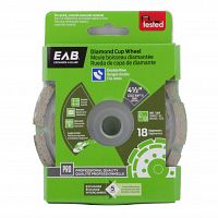 4 1/2" Grinding & Finishing Specialty Cup Wheel Segmented Double Row  Professional Abrasive  Exchangeable