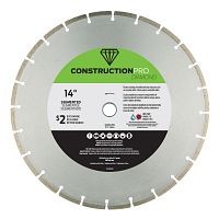 14" Segmented Rim Concrete   Diamond Blade Recyclable Exchangeable
