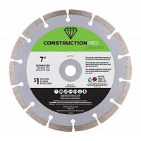7" Segmented Rim Concrete   Diamond Blade Recyclable Exchangeable