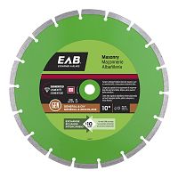 10" Segmented Rim Concrete Green  Diamond Blade Recyclable Exchangeable