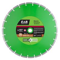 14" Segmented Rim Concrete Green  Diamond Blade Recyclable Exchangeable