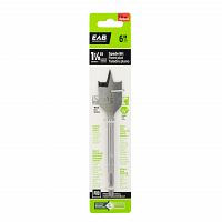 1 1/8" x  6" Wood Spade Professional Drill Bit  Recyclable Exchangeable
