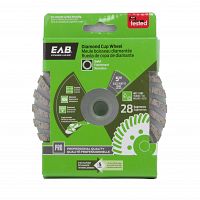 5" Grinding & Finishing Specialty Cup Wheel Swirl  Professional Abrasive  Exchangeable