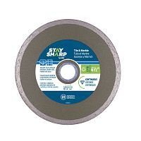 4 1/2" Continuous Rim Ceramic Tile Bronze  Diamond Blade Recyclable 