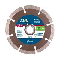 4 1/2" Segmented Rim Concrete Bronze  Diamond Blade Recyclable 