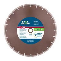 14" Segmented Rim Concrete Bronze  Diamond Blade Recyclable 