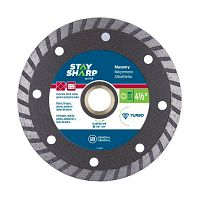 4 1/2" Turbo Rim Concrete Bronze  Diamond Blade Recyclable 